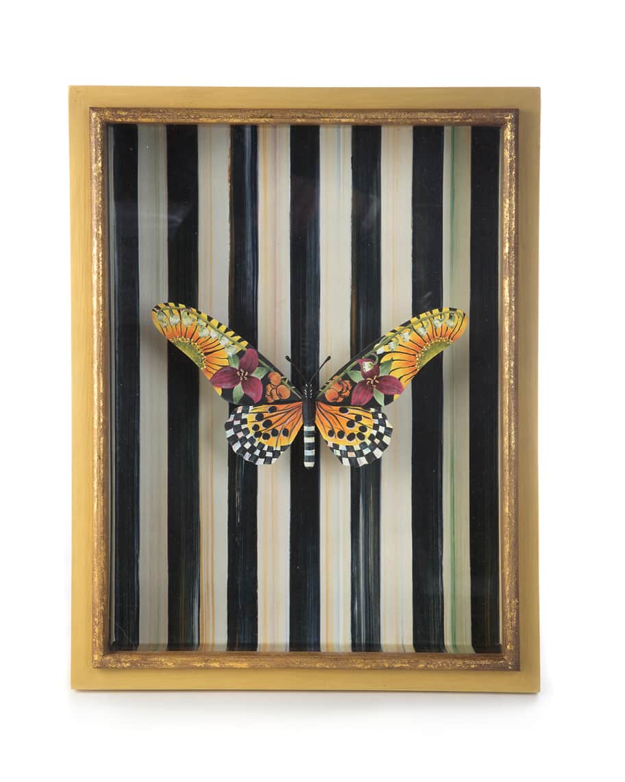 Image 1 of 2: Monarch Butterfly Shadow Box