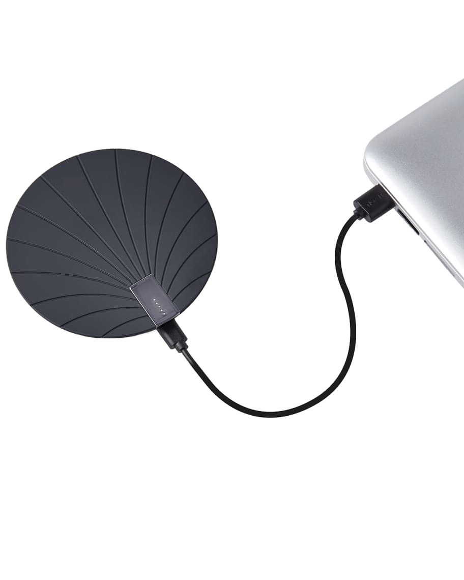 Image 3 of 3: Bali Extra-Slim Wireless Charger with Built-In USB Cord