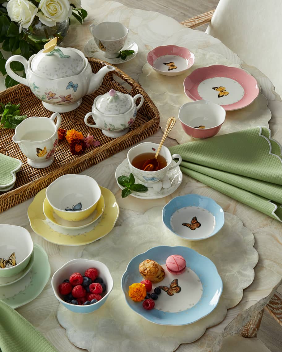 Image 2 of 2: Butterfly Meadow Dessert Fruit Dishes, Set of 4