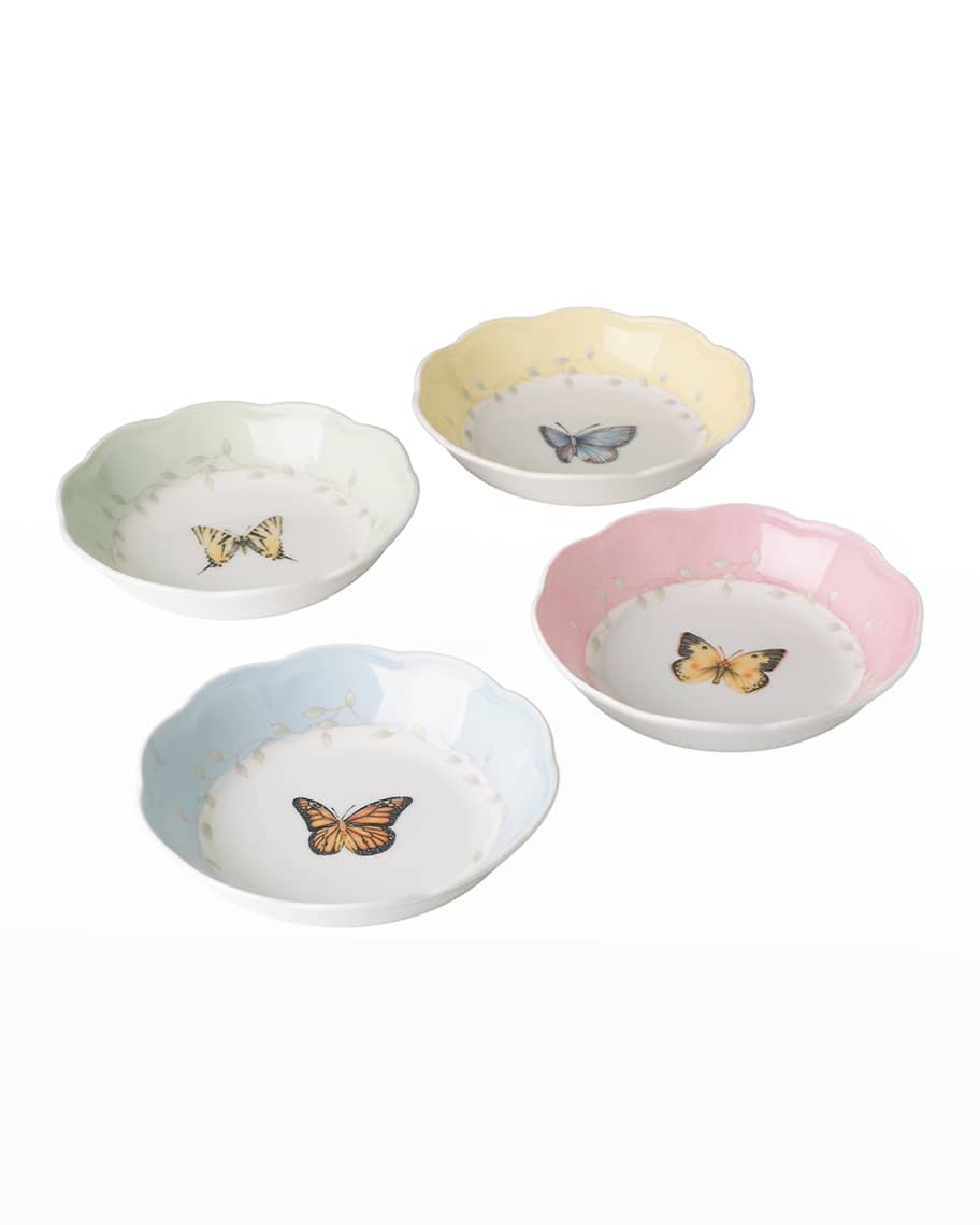 Image 1 of 2: Butterfly Meadow Dessert Fruit Dishes, Set of 4