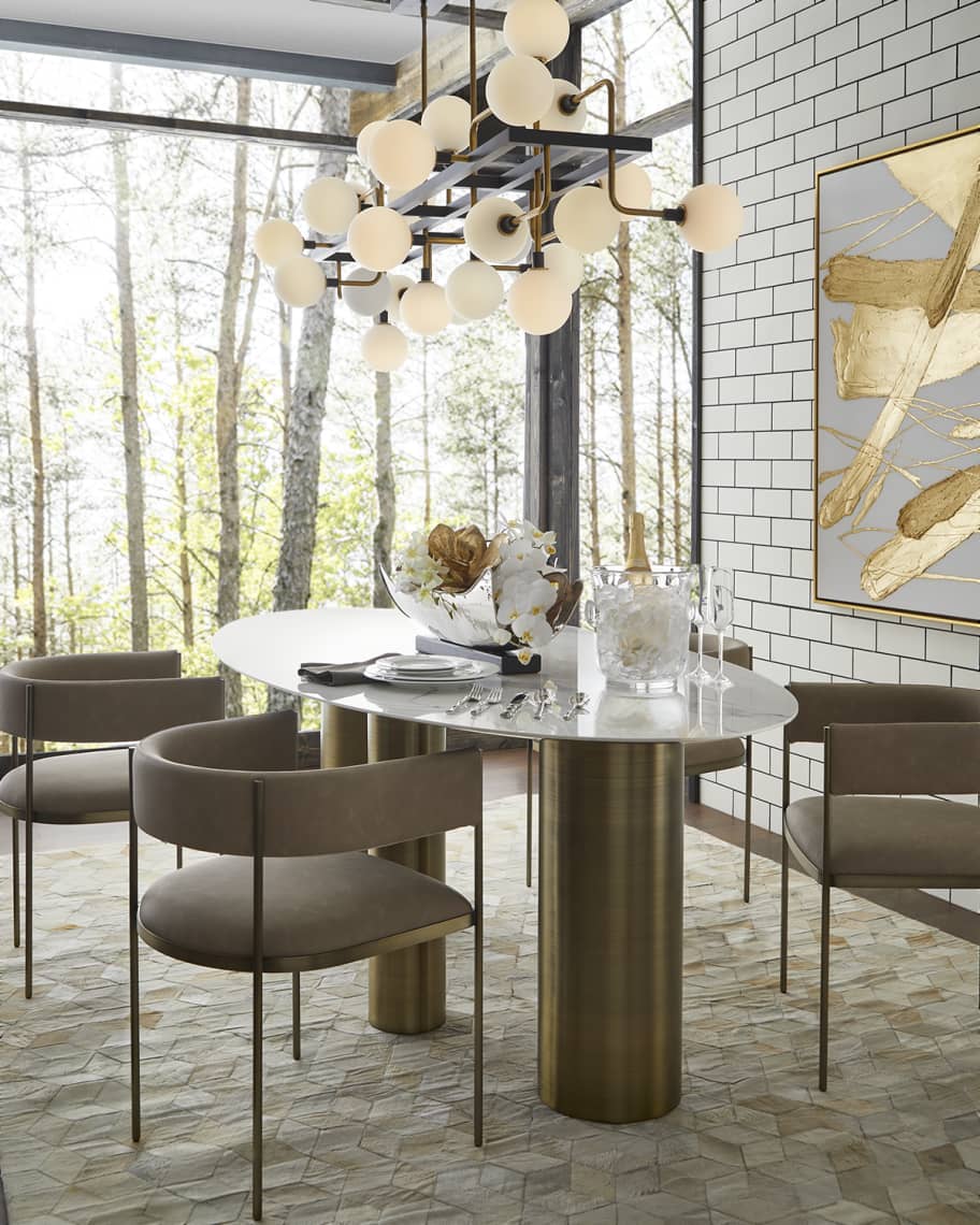 Viaggio 25 Light Linear Suspension Chandelier