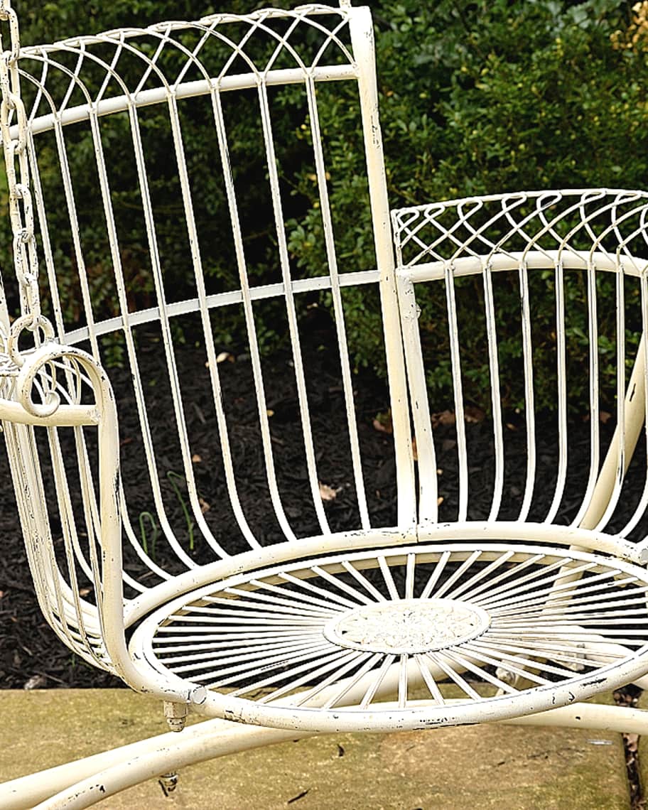 Image 3 of 3: Oasis Iron Swing Chair
