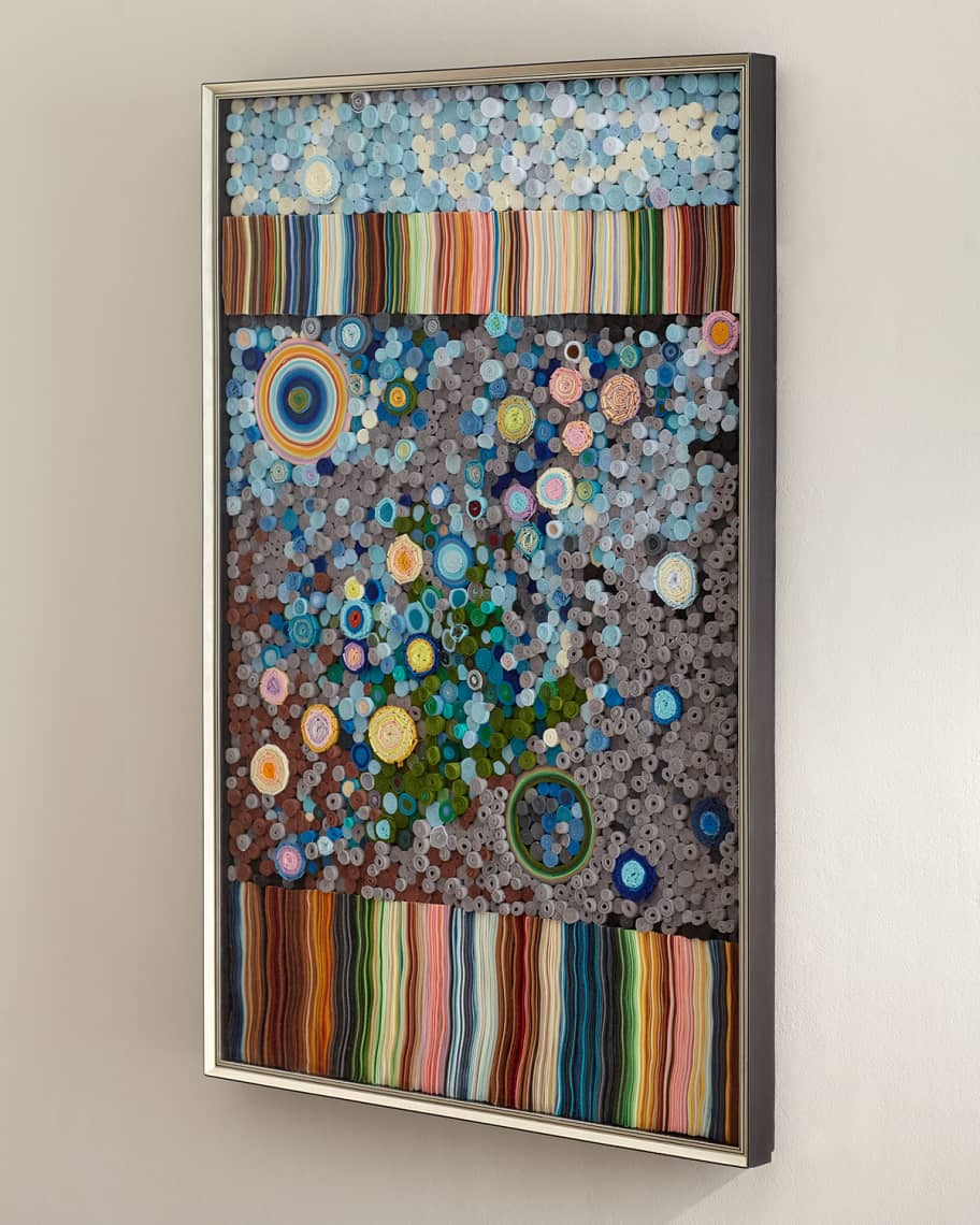 Image 2 of 2: 'Rainbow Tapestry' Wall Art by Tony Fey