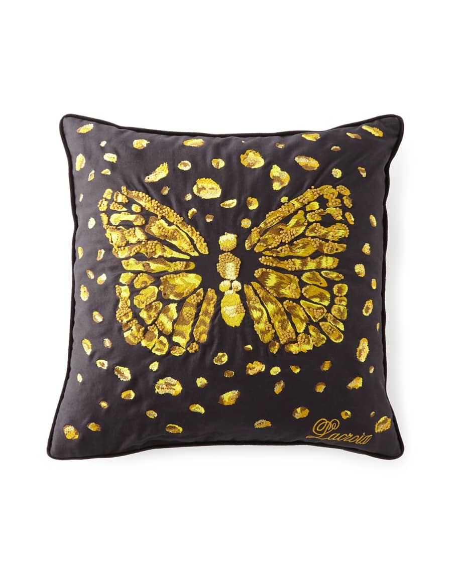 Christian Lacroix Le Messager Iris Pillow Horchow