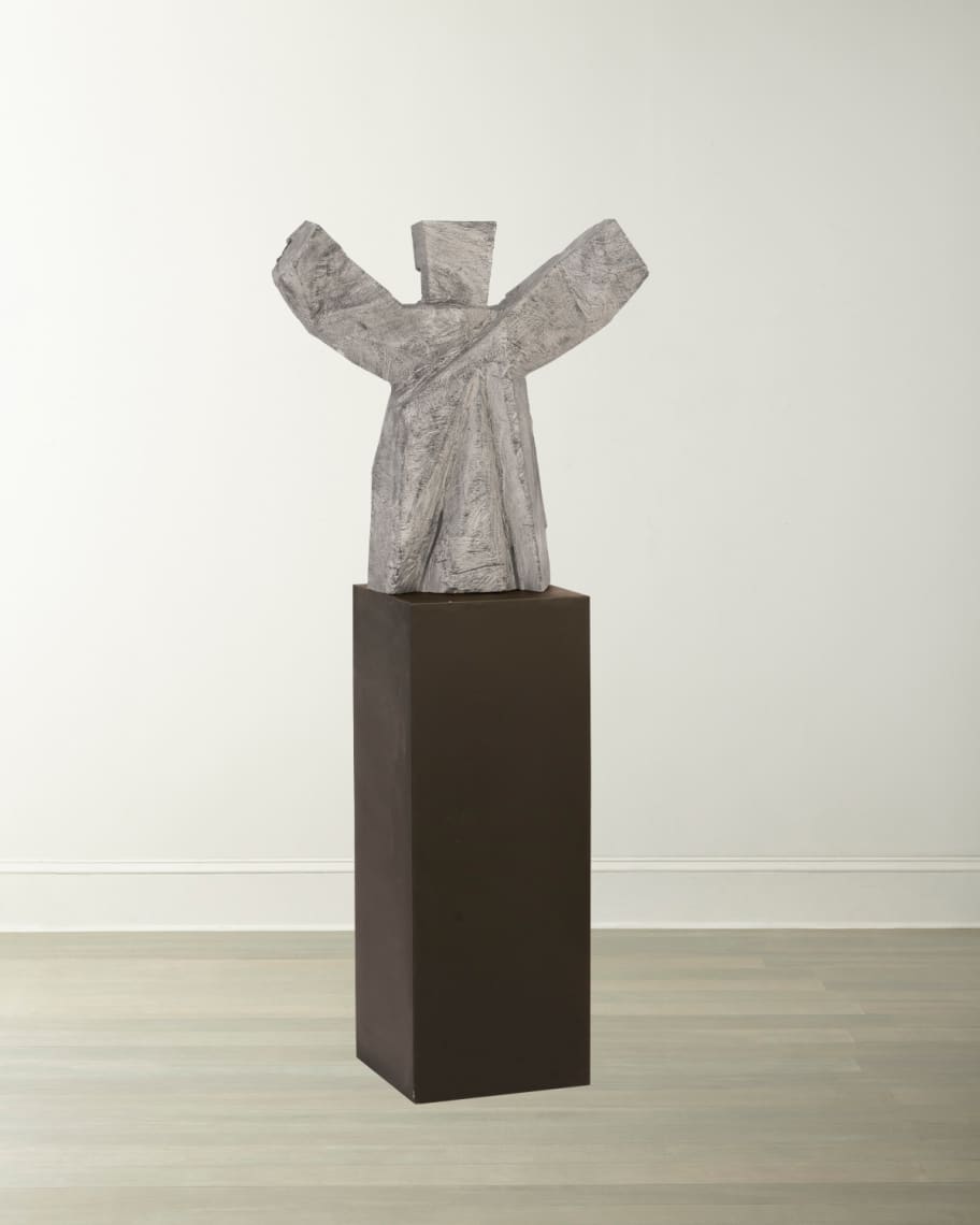 Image 1 of 1: Tai Chi Sculpture on Pedestal