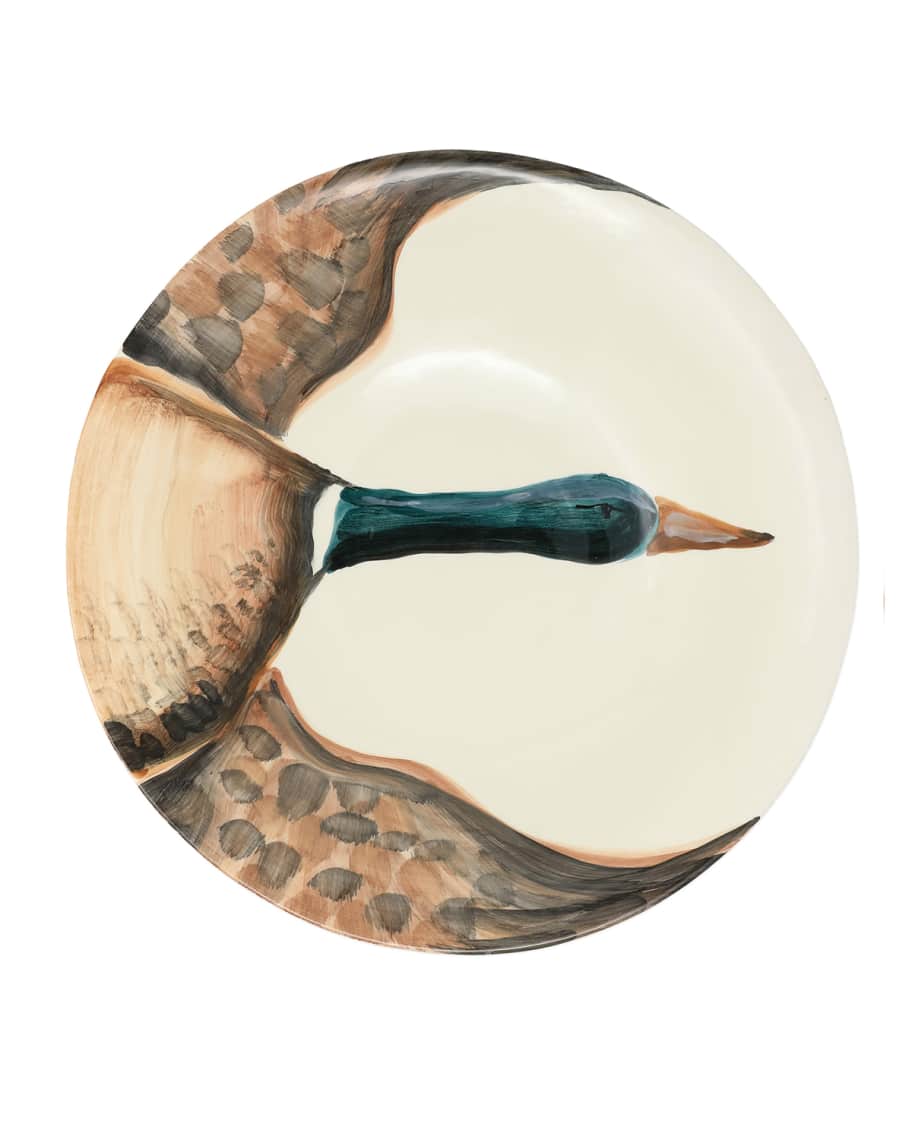 Image 2 of 2: Wildlife Mallard Large Serving Bowl