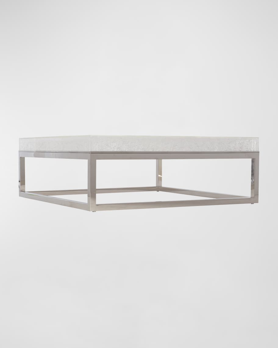Image 3 of 4: Elsa Arctic Square Coffee Table
