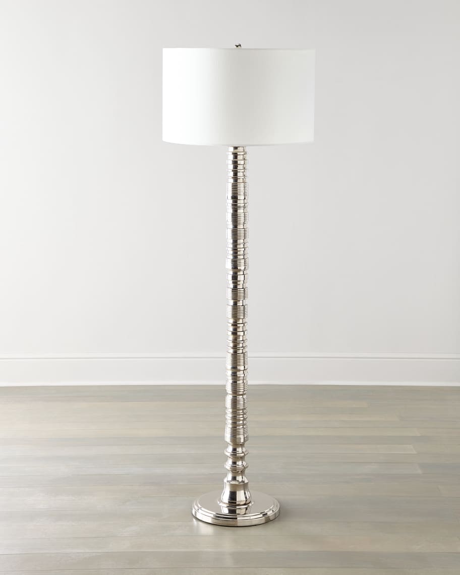 Image 1 of 2: Aluminum Floor Lamp