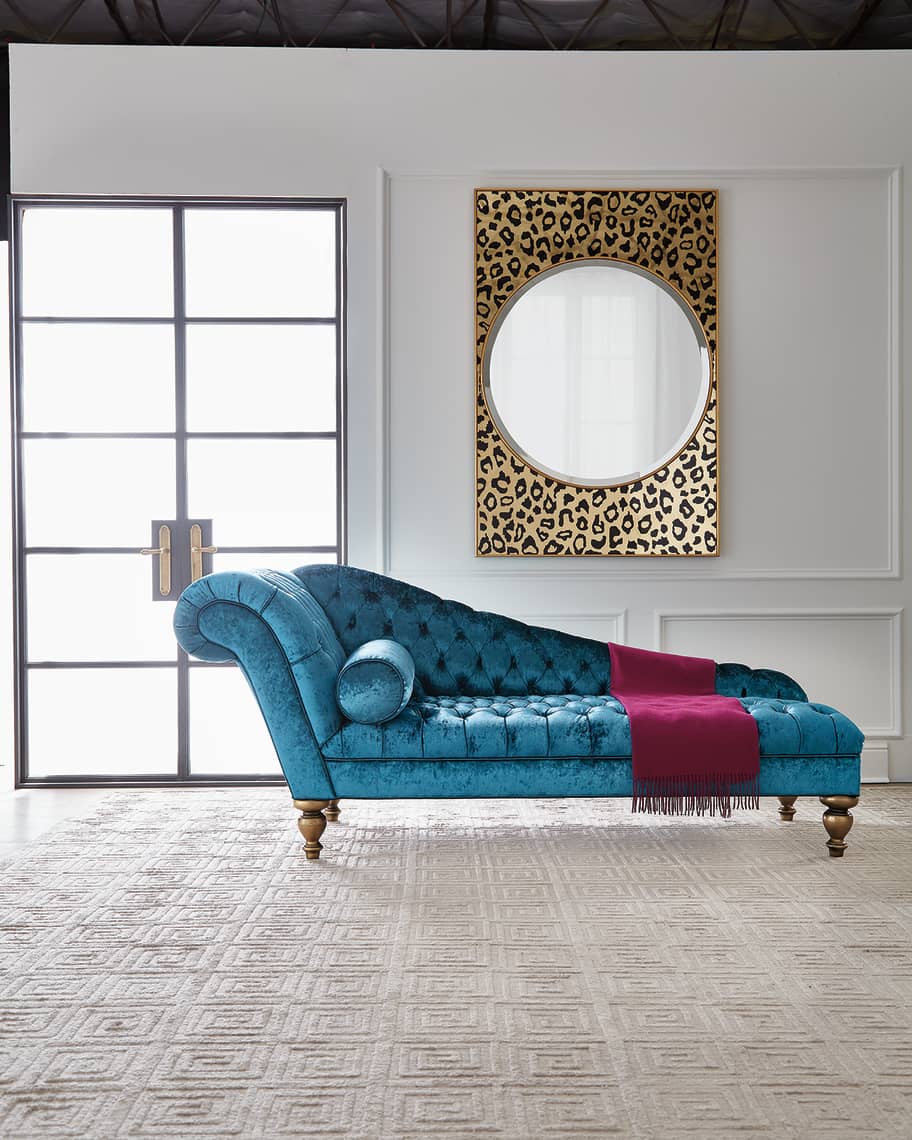Image 2 of 5: Stacey Tufted Chaise