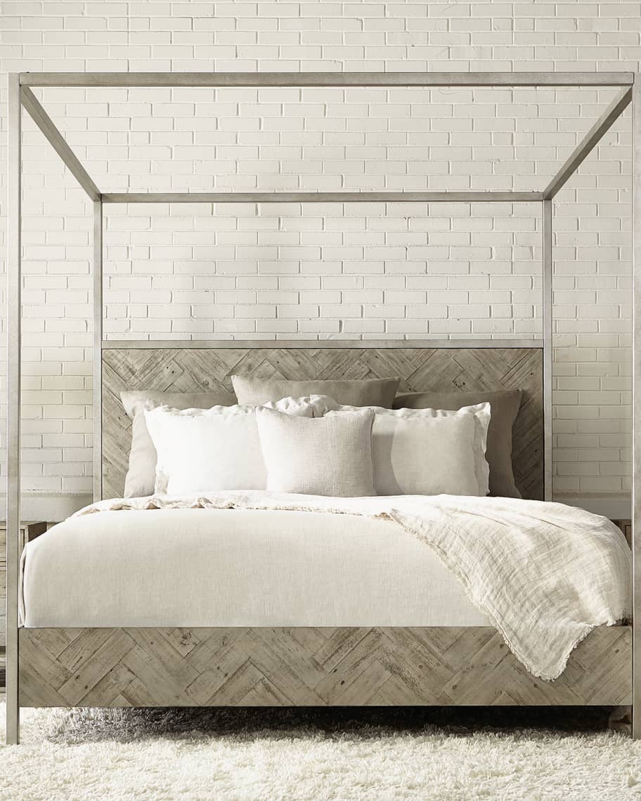 Image 2 of 3: Milo Canopy Bed - King