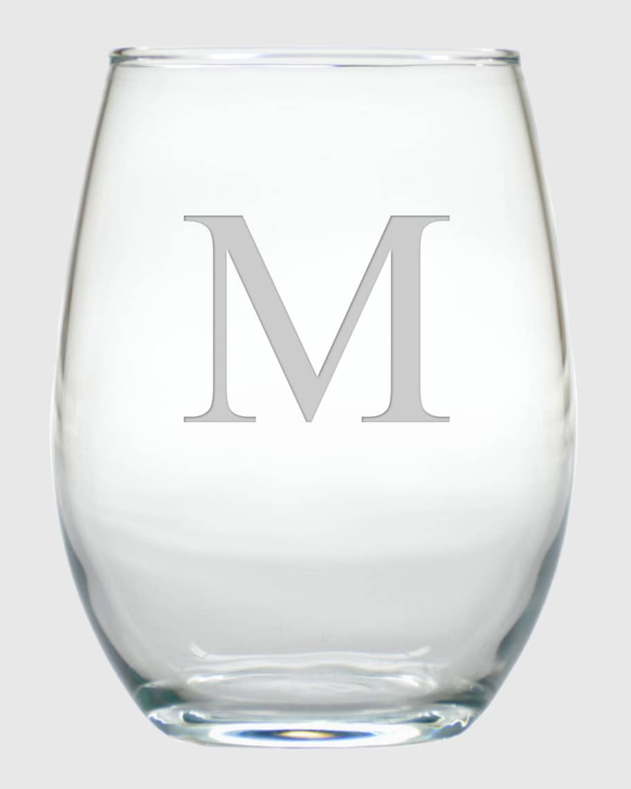 Image 1 of 1: Stemless Wine Glasses, Set of 4