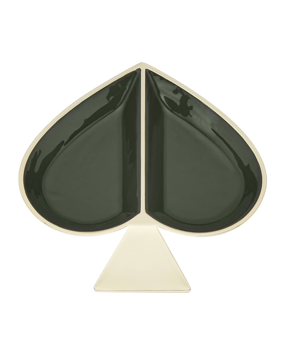 kate spade new york spade street metal jewelry dish Horchow