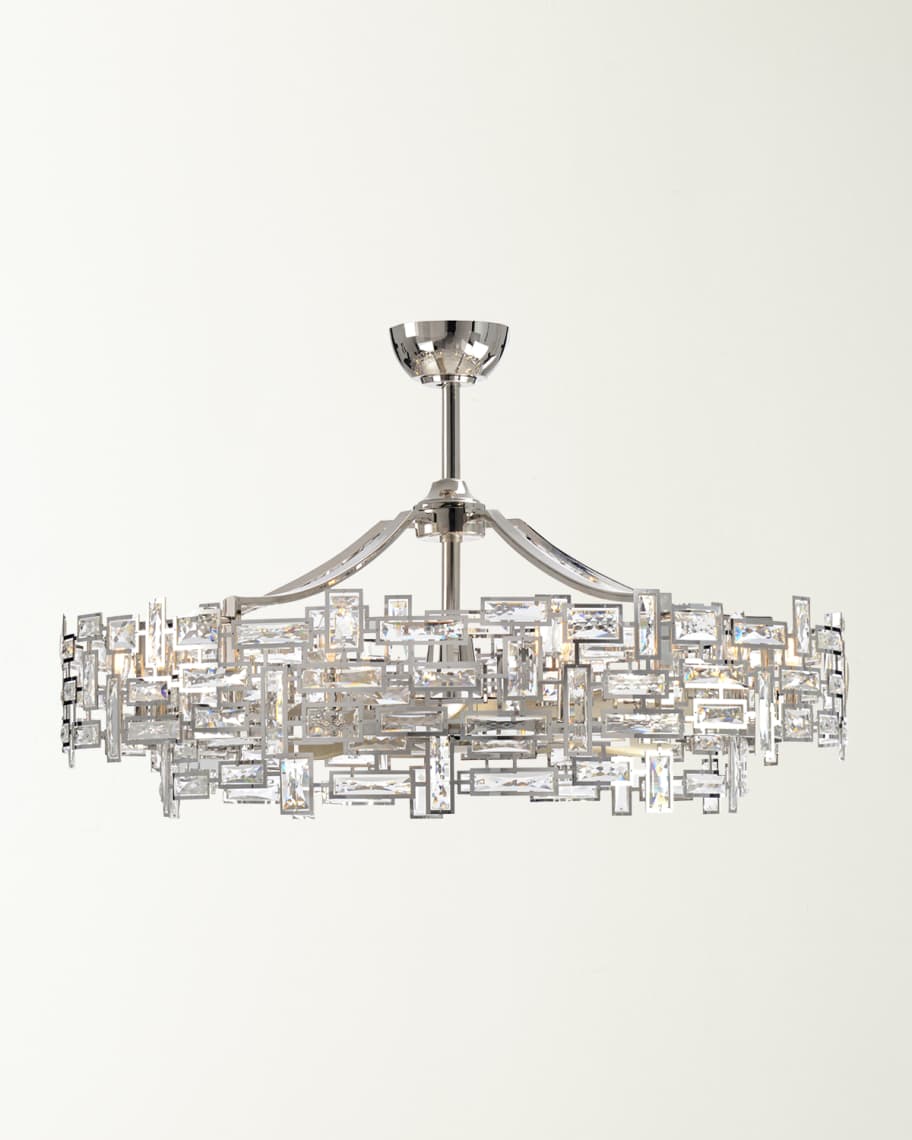 John Richard Collection 10 Light Crystal Fandelier