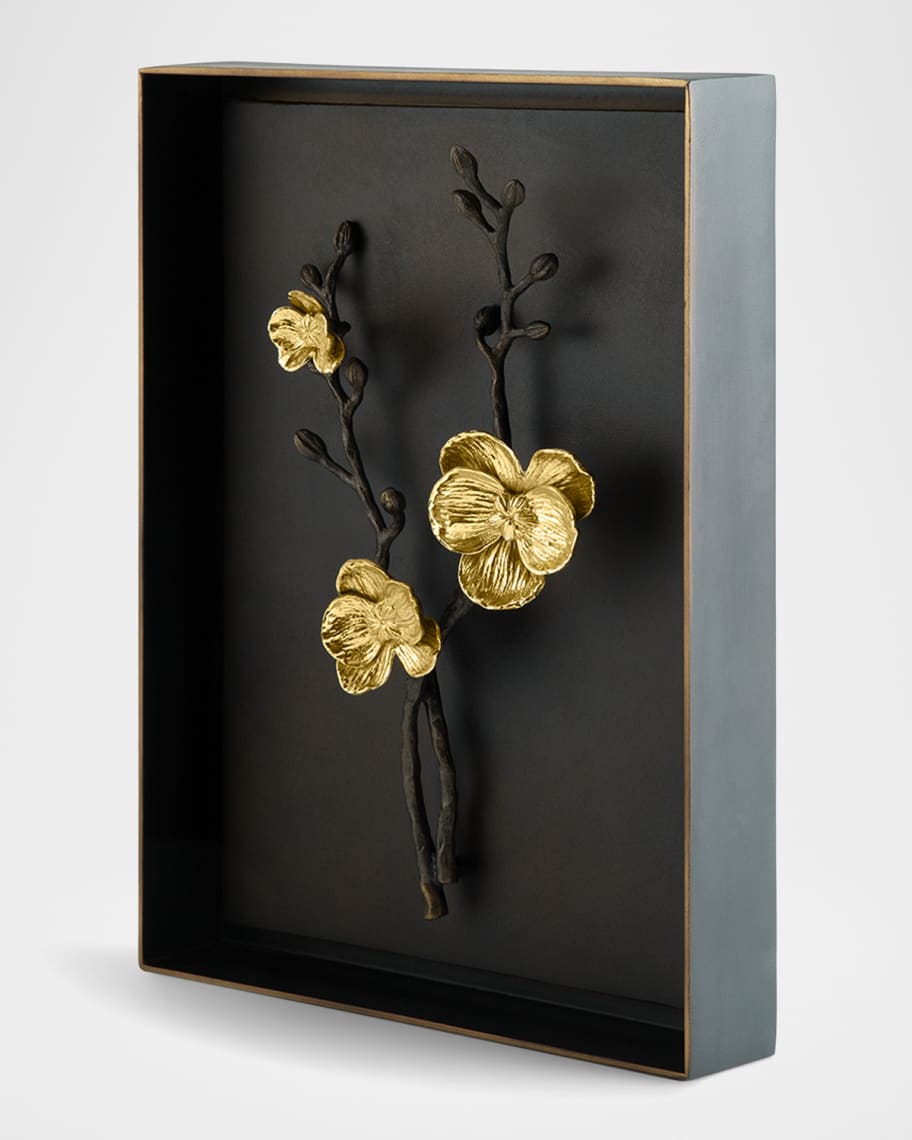 Michael Aram Gold Orchid Shadow Box Horchow