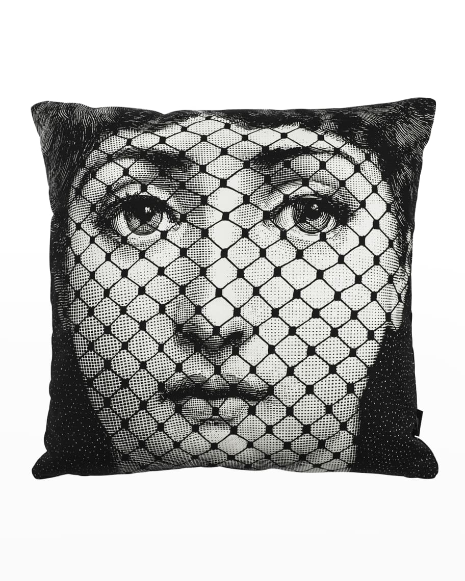 Fornasetti Cushion Burlesque Horchow