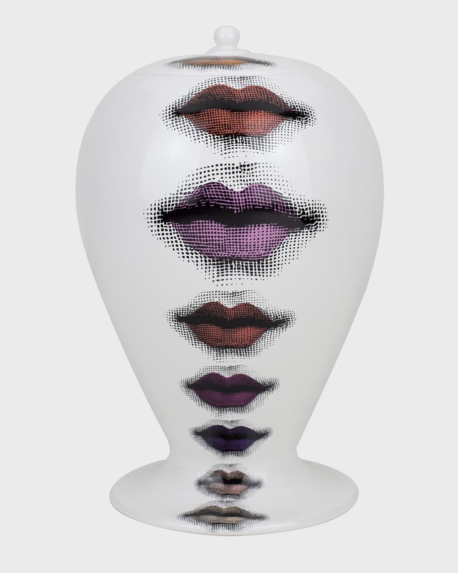 Fornasetti リップ フラワーベース 花瓶 Fornasetti Vase Rossetti Lips | Horchow