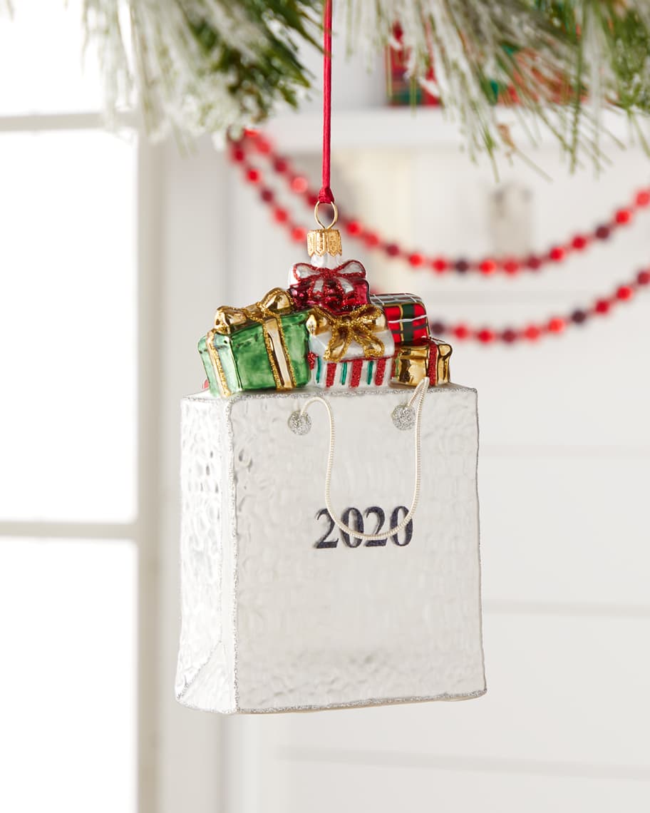 Image 3 of 3: 2020 Annual Edition NM Shopping Bag Christmas Ornament