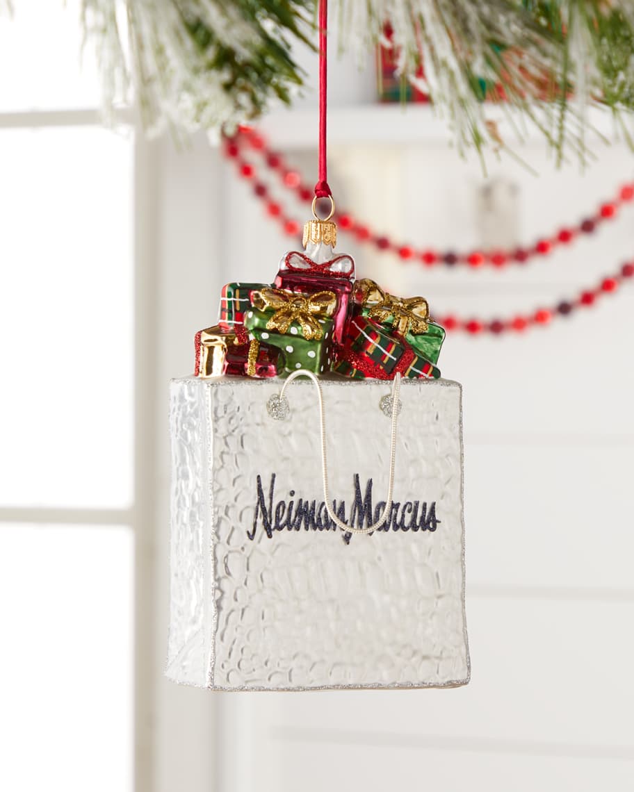 Image 1 of 3: 2020 Annual Edition NM Shopping Bag Christmas Ornament