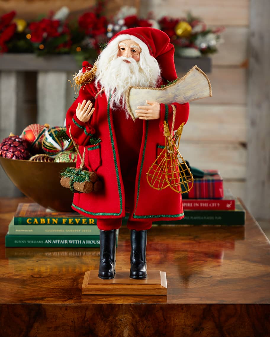 Lynn Haney Woodland Santa 2020 | Horchow