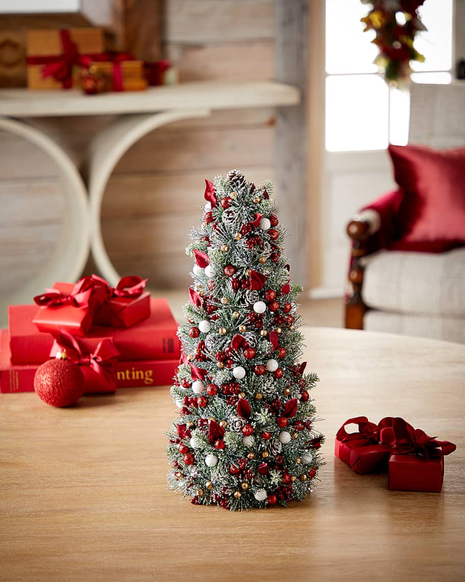 Image 1 of 2: Sparkling Traditions Christmas Tree, 18"