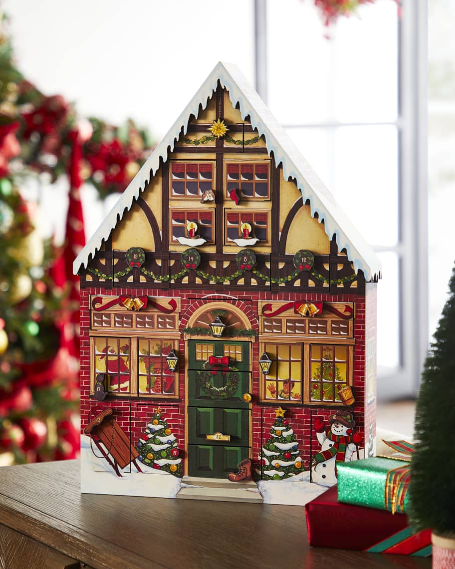Image 2 of 2: Christmas House Advent Calendar