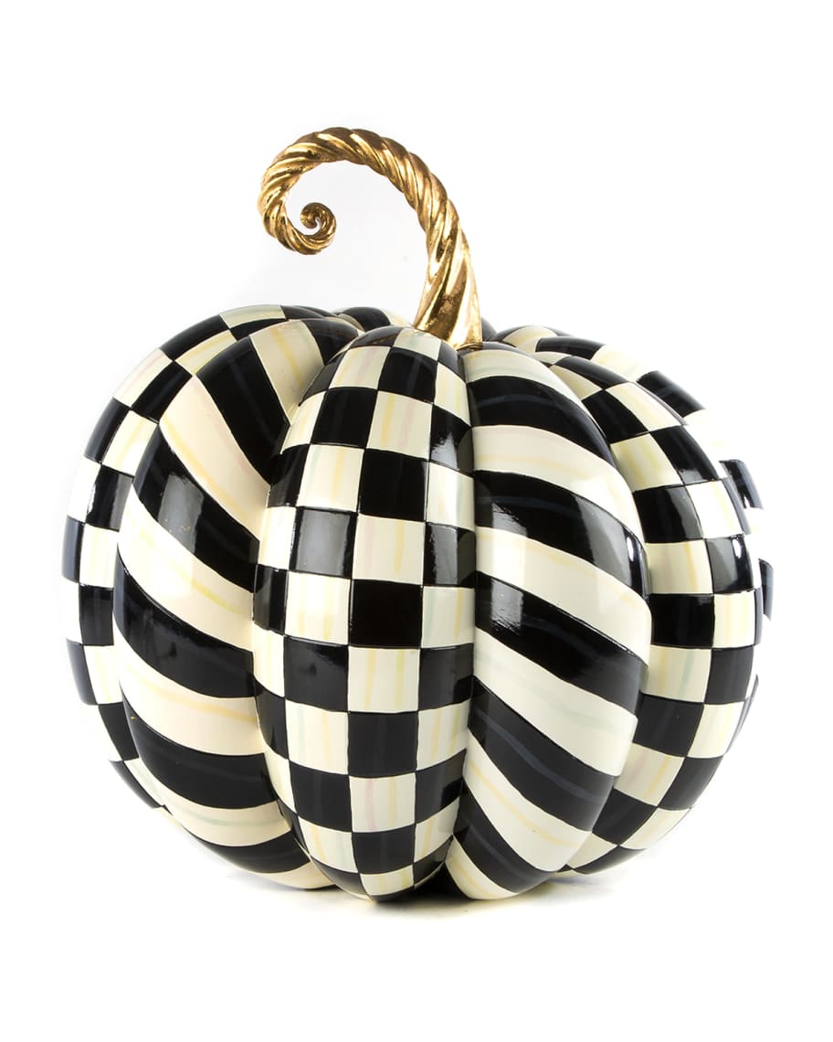 Image 1 of 2: Courtly Check Gold Top Pumpkin