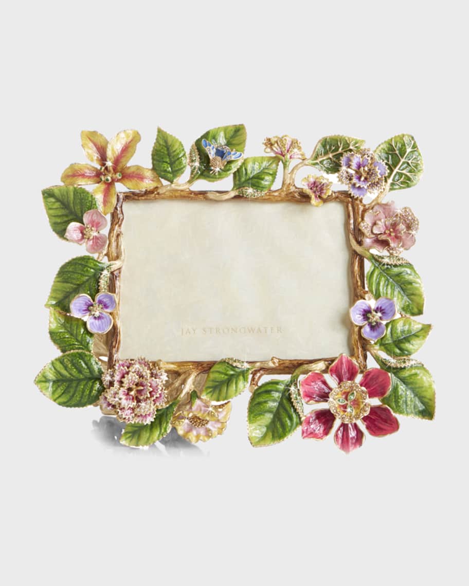 Image 3 of 3: Dutch Floral Frame, 5" x 7"