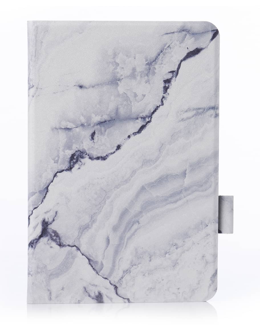 Image 1 of 2: Gray Marble 9.7" iPad Case - 5th & 6th Generation