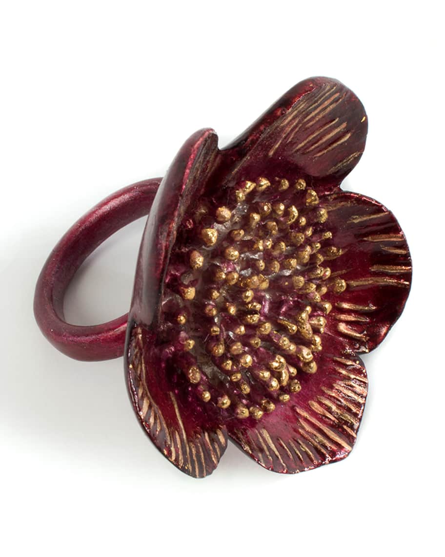 Image 1 of 1: Autumn Rose Napkin Ring