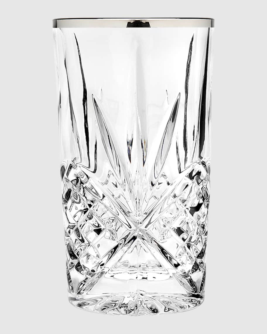 Image 1 of 1: Dublin Platinum Highballs, Set of 4