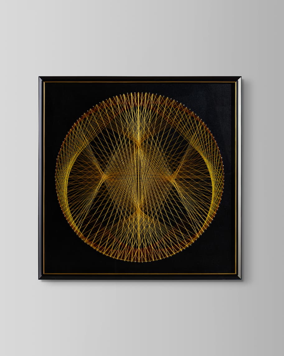 Image 1 of 1: "Orb of Gold" Art Print by Tony Fey