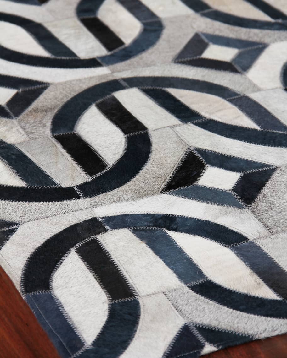 Novella Hair Hide Rug, 8' x 10'