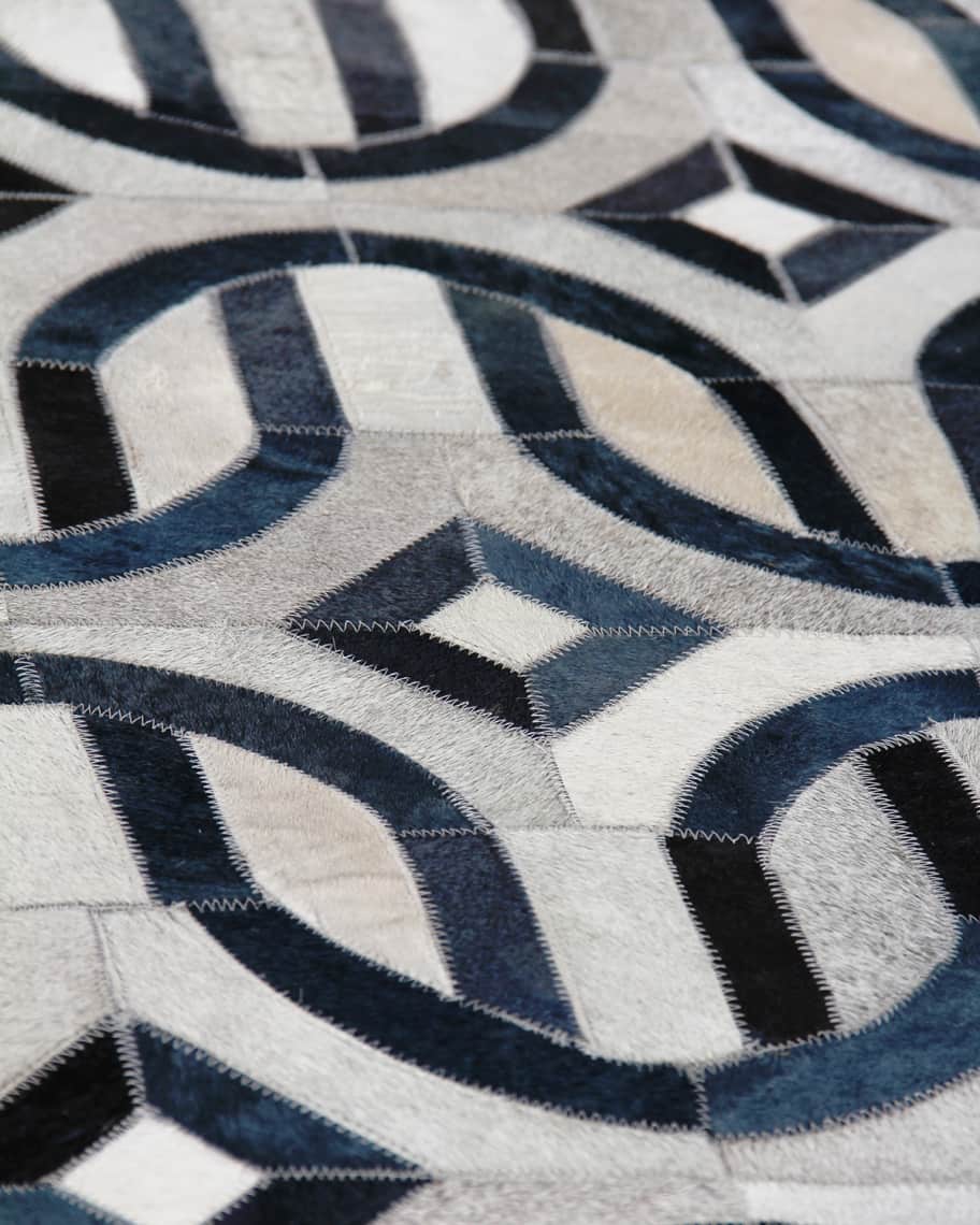 Novella Hair Hide Rug, 8' x 10'