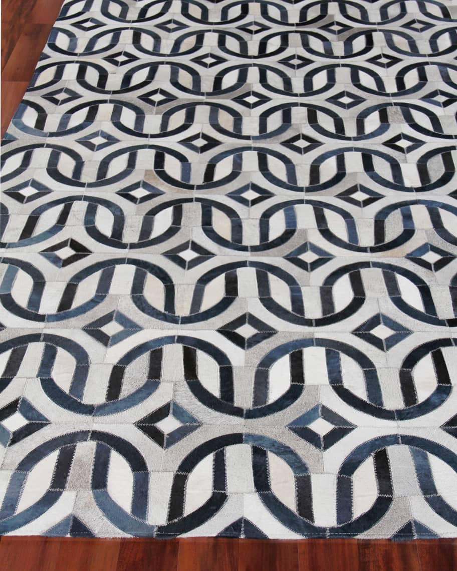 Novella Hair Hide Rug, 8' x 10'