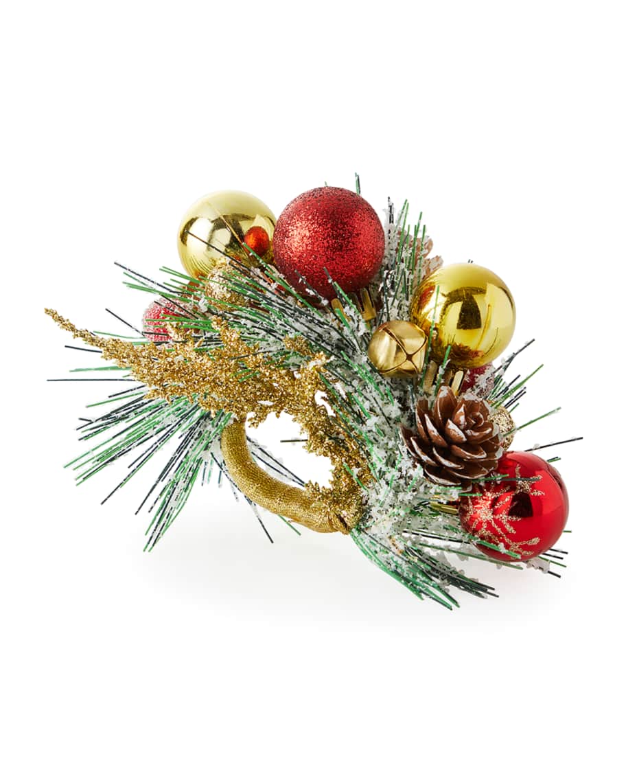 Kim Seybert Holiday Bough Napkin Ring Horchow