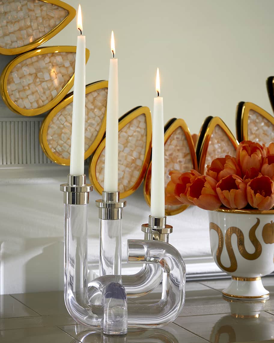 春夏新作モデル Jonathan Adler Pompidou Acrylic Candleholder | Horchow 小物入れ