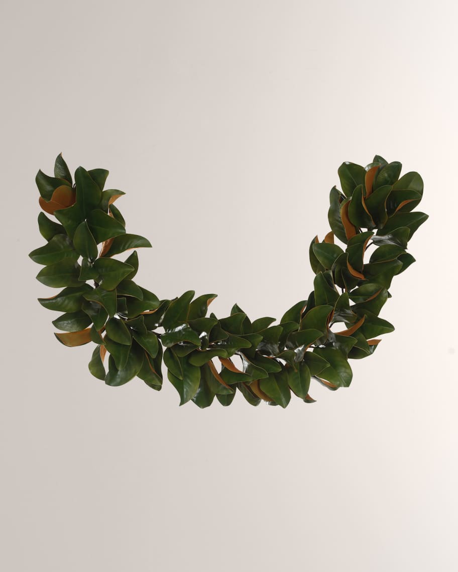 Image 1 of 1: 60" Magnolia Garland