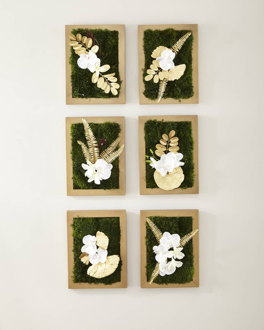 Image 1 of 3: Moss Collage Wall Decor