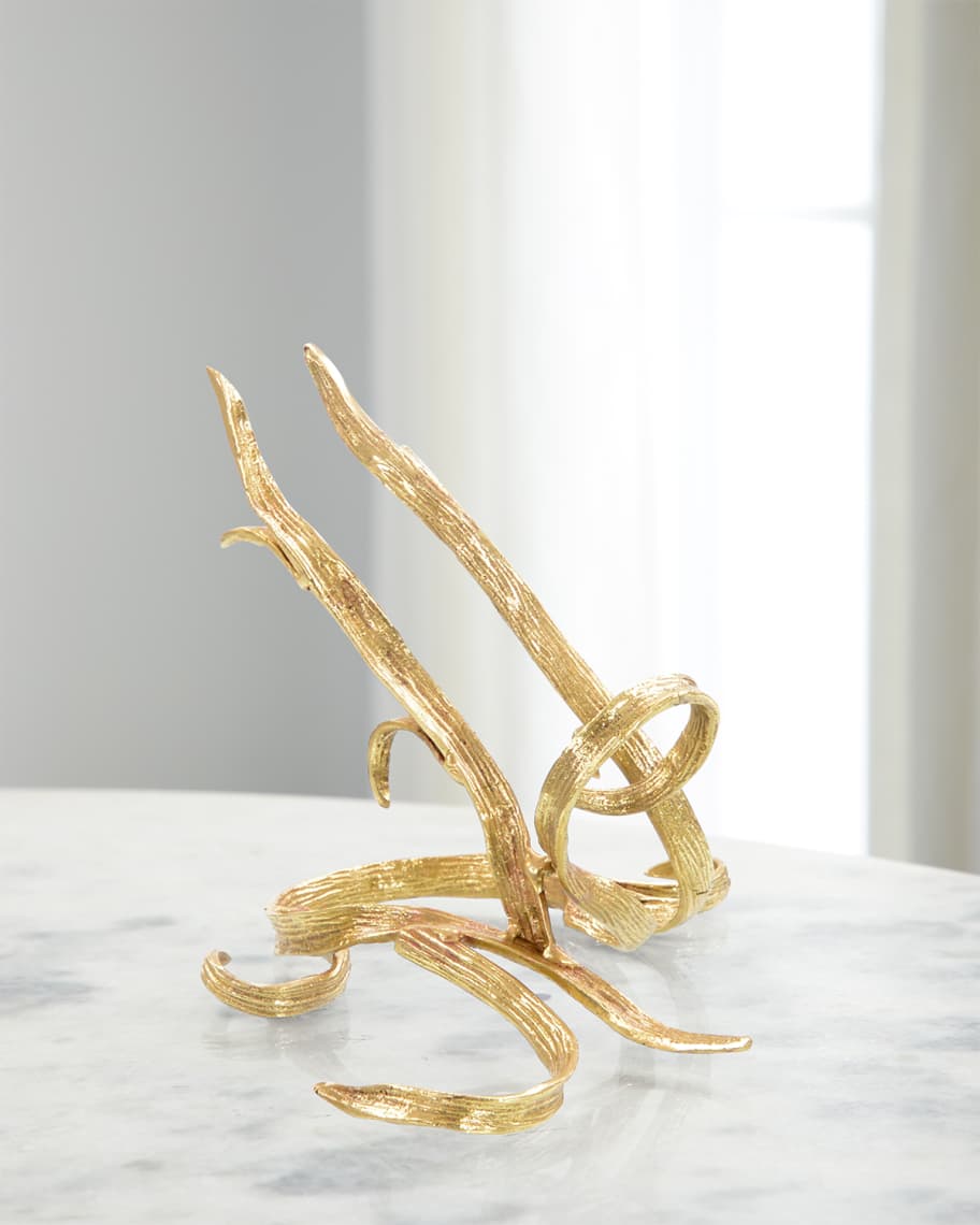 Image 2 of 2: Flowing Reeds Single Wine Bottle Cradle