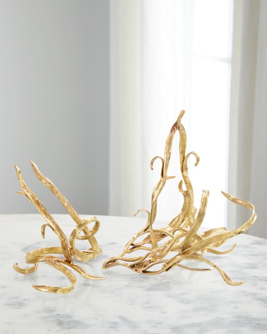 Image 1 of 2: Flowing Reeds Single Wine Bottle Cradle
