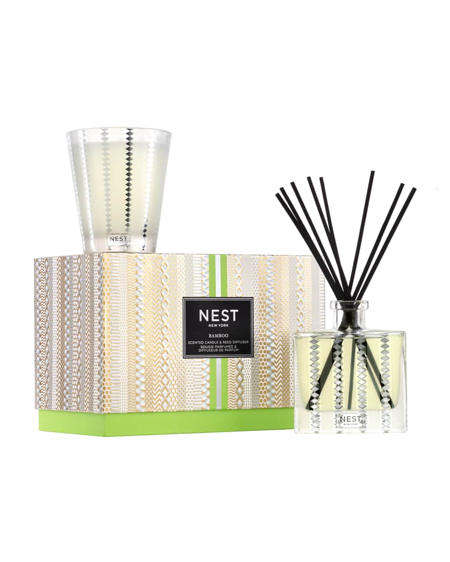 NEST New York Bamboo Classic Candle & Diffuser Set Horchow