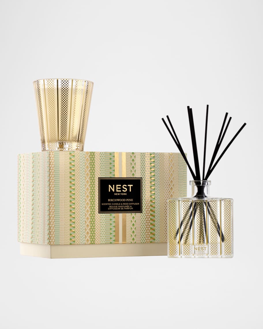 NEST New York Birchwood Pine Classic Candle & Diffuser Set Horchow