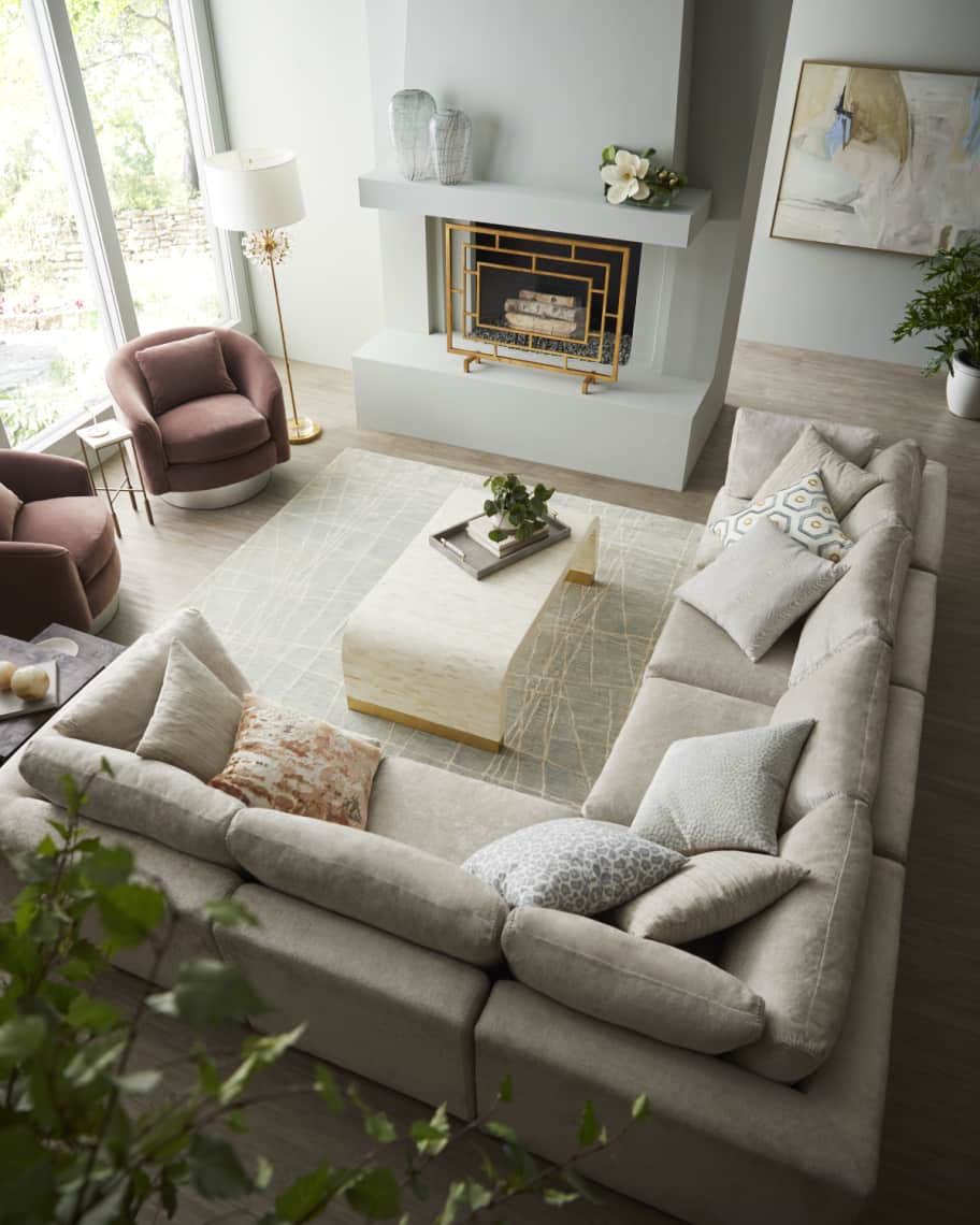 Bernhardt oasis shop modular sectional