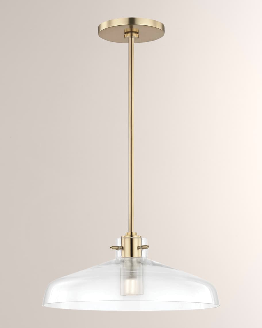 mitzi Nemo Clear Pendant Horchow