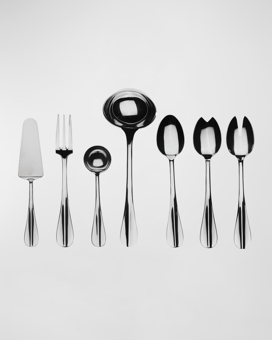 Image 1 of 2: Roma 7-Piece Full Serving Utensil Set