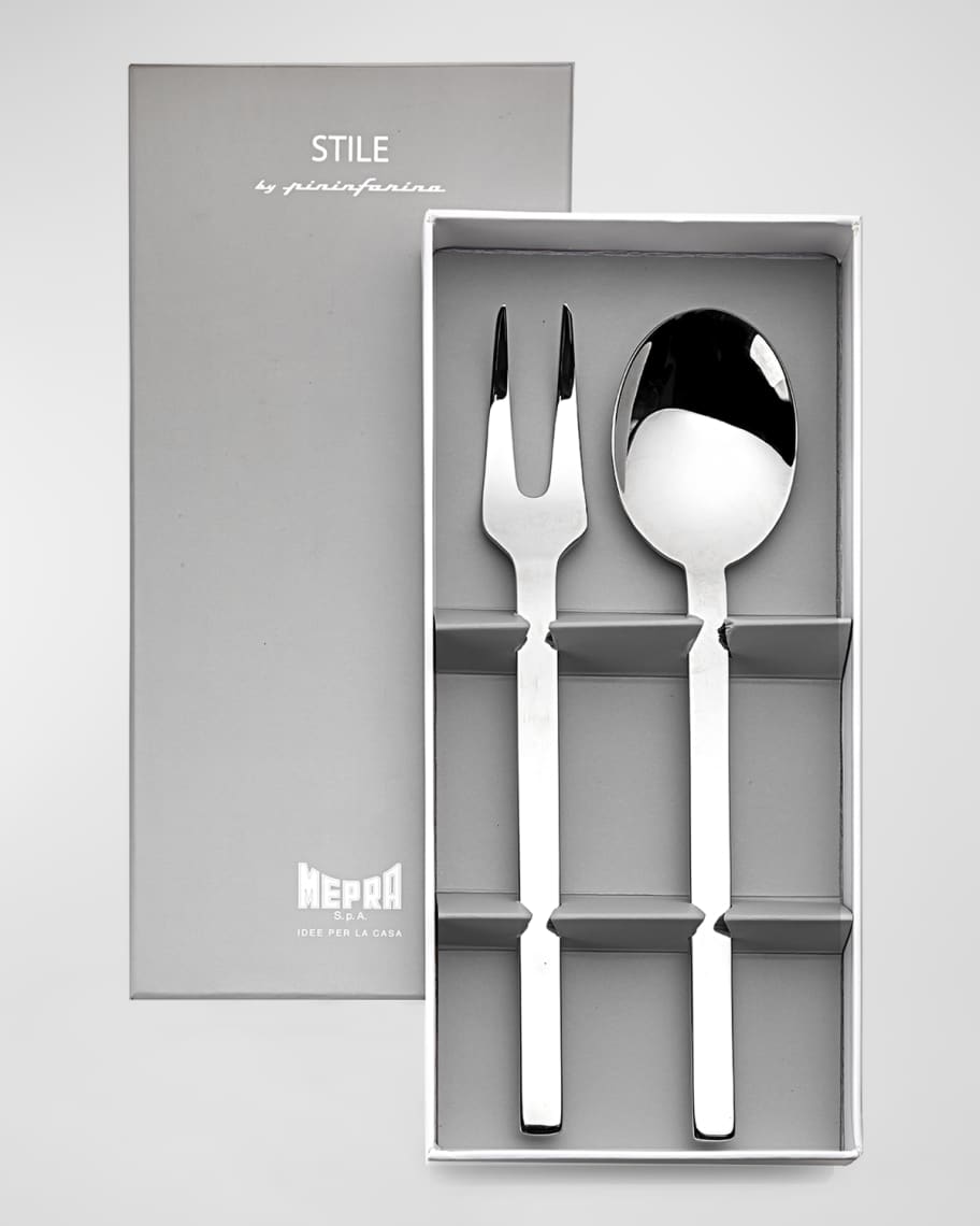 Image 1 of 1: Stile 2-Piece Gift Boxed Serving Set
