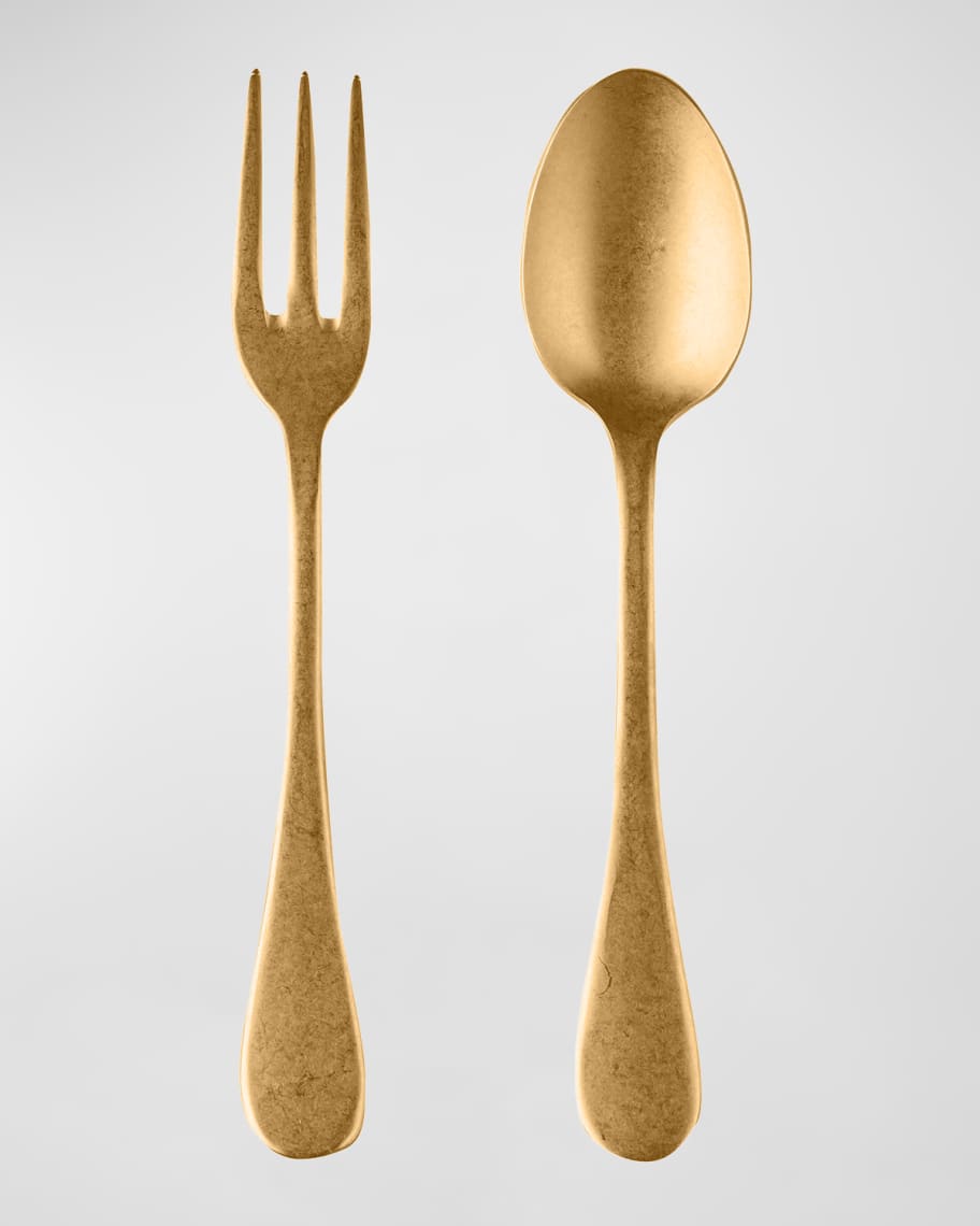 Image 1 of 1: Vintage Oro Serving Set