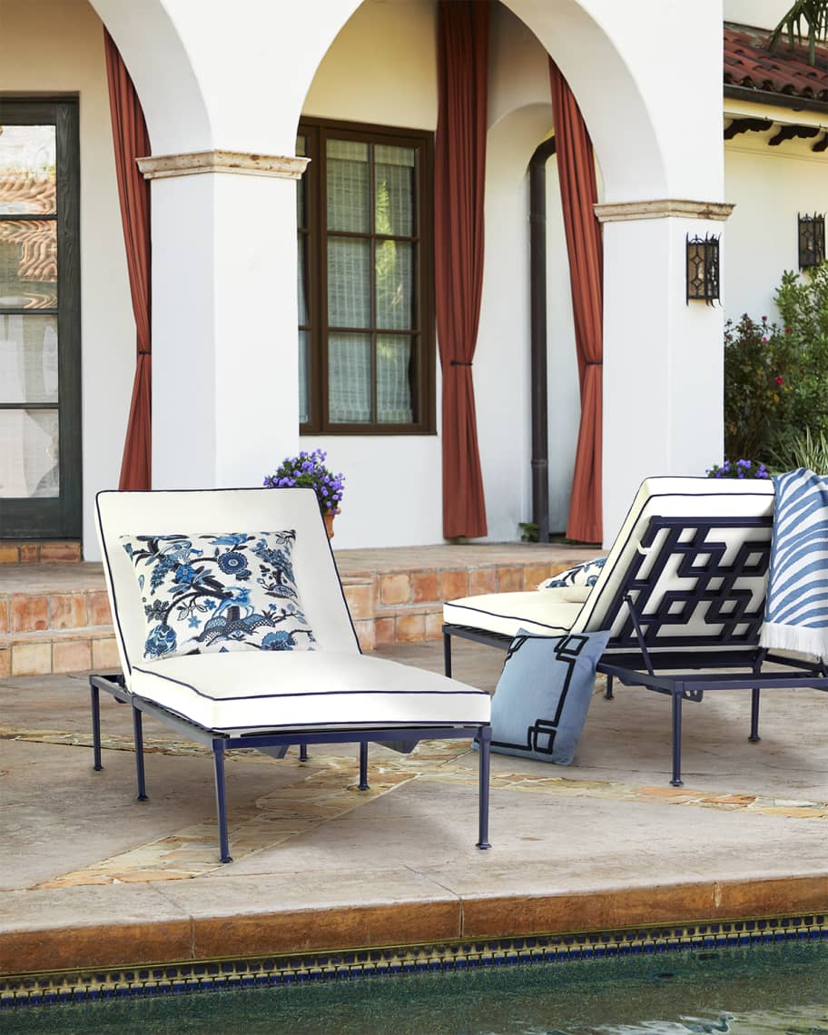 Sophia Outdoor Single Chaise & Side Table