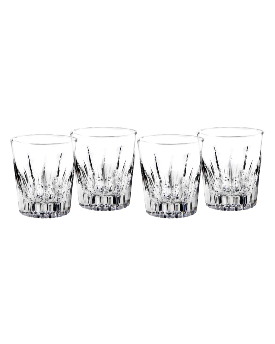 Waterford Crystal Southbridge Double Old Fashion Glasses NIB Set Of 4 