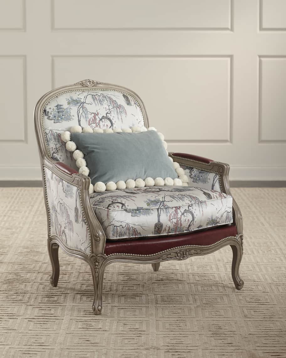 Massoud Jocelyn Bergere Chair Horchow